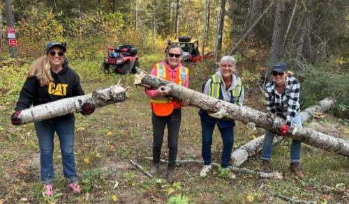 Missing Link Women VIA Trail Work Sept 26
