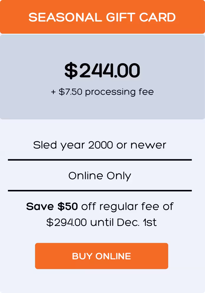 OFSC 2026 Seasonal Gift Card Pre Dec 1